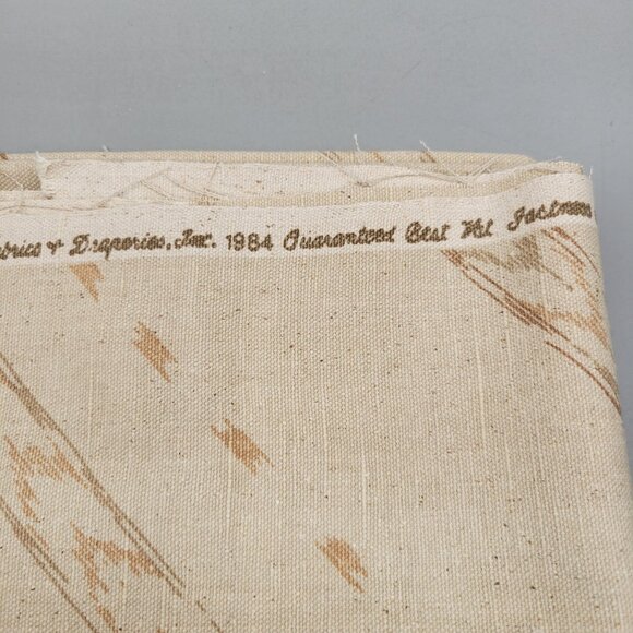 House and Home Fabrics and Draperies Upholstery Cotton Fabric 2.5 Yards - Picture 5 of 5